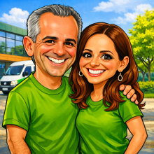 Tia Lia e Tio Reinaldo